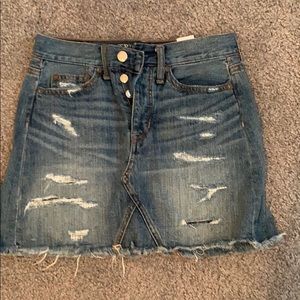 Women’s jean skirt ON HOLD 4 cassidy